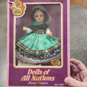 Dolls of All Nations Ireland #135 Vinyl Jointed Doll Original Box